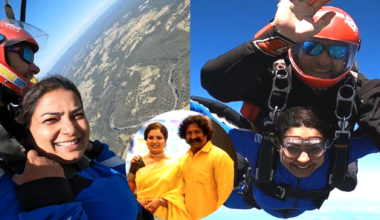 Snehal Tarde Sky Diving