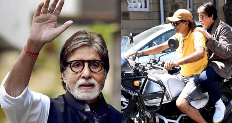 Amitabh Bachchan BIke Ride