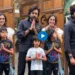 Riteish genelia sons Namaste gesture to paparazzi