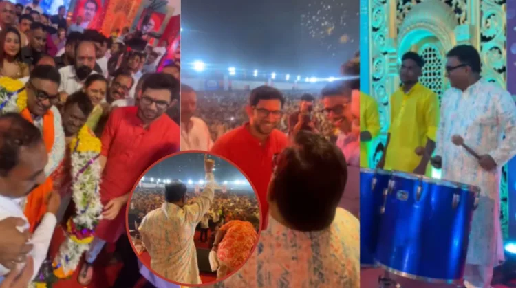 bhau kadam garba night as a special guest