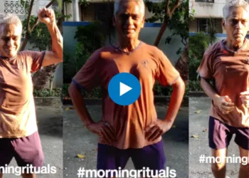 avinash narkar share a workout video