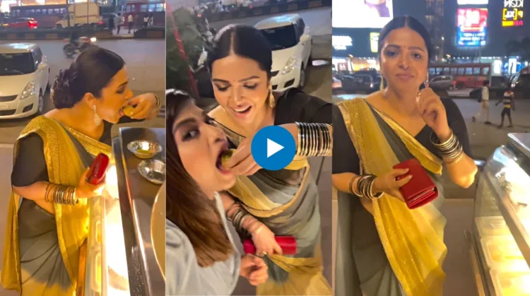 Dhanashri Kadgaonkar share a video with Deepa Parab