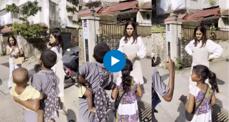 Genelia Deshmukh talk with Childrens