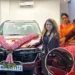Kartiki Gaikwad and her husband buys a new Car