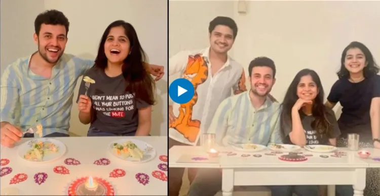 Amruta Deshmukh and Prasad Jawade