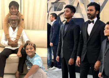 Rajinikanth grandson yatras fine issued by traffic police