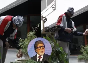 bollywood actor trolled for watering tulsi plant wrong way