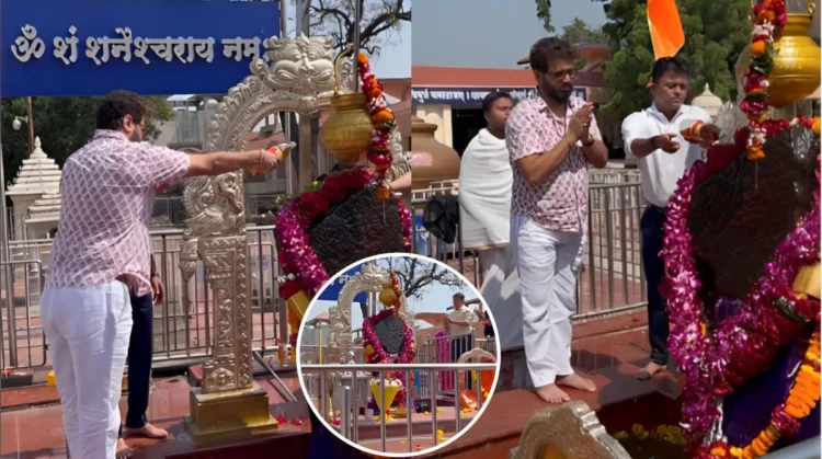singer avadhoot gupte shared viedo of shanishingnapur temple with information