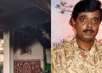 marathi actor late sadashiv amrapurkar house caught in fire