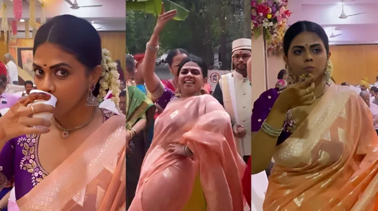 marathi actress rutuja bagwe shared her cousins wedding video on instagram