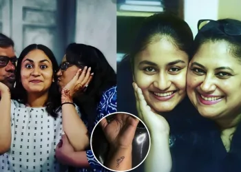 marathi actress sukanya mone recently got new tattoo posted on instagram story