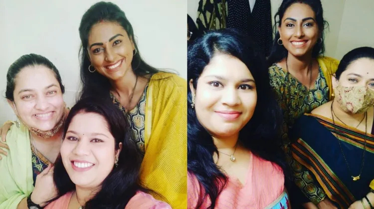 marathi seial rang majha vegla fame actress manasi ghate grahmakh photos shared on instagram