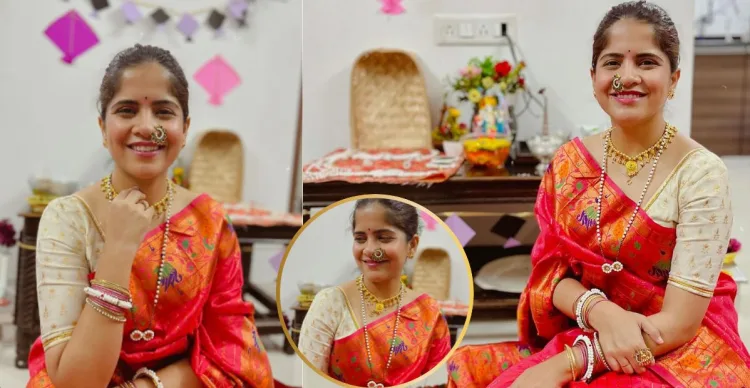 Amruta Deshmukh Traditional Look