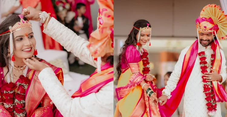 Prathamesh Parab Kshitija Ghosalkar Wedding Marathi News