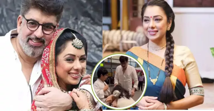 rupali ganguly on airport video