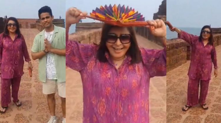 Vandana Gupte Enjoying Goa