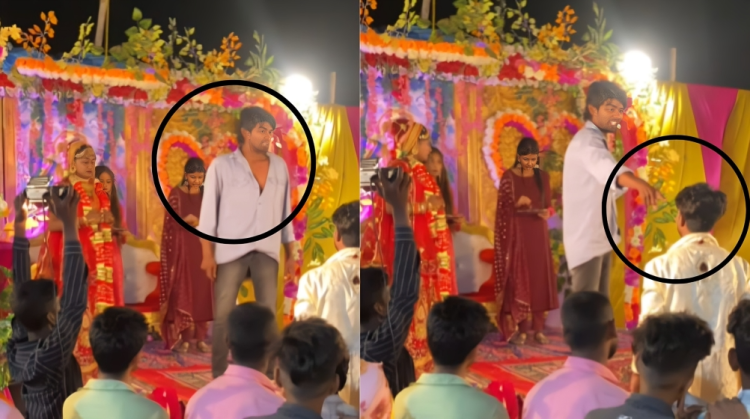 Bride ex boyfriend attend her wedding and everyone gets shocked video goes viral on social media