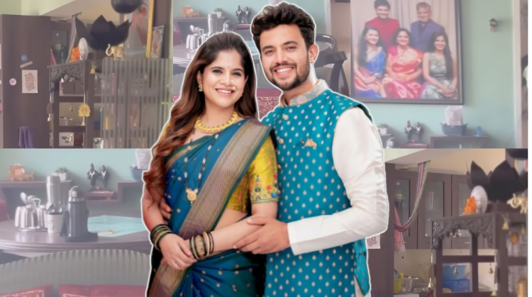 Paru fame Aditya actor Prasad Jawade and Amruta Deshmukh’s house