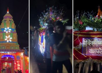 Maharashtrachi Hasyajatra fame Nikhil Bane shared special video of his village's palkhi ceremony