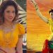 ankita lokhande on madhuri dixit look