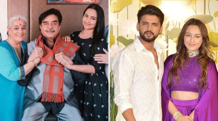 Sonakshi Sinha's mother Poonam Sinha and brother Luv Sinha do not follow each other on social media.