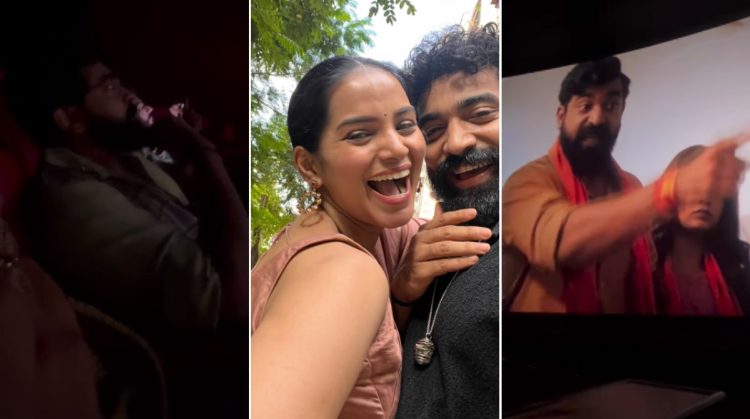 Titeeksha Tawde expressed her happiness to see her husband Siddharth Bokde acting in a jnu Hindi film.