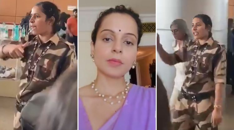 CISF women guard kulwinder kaur reacts after slapping Kangana Ranaut video viral on social media
