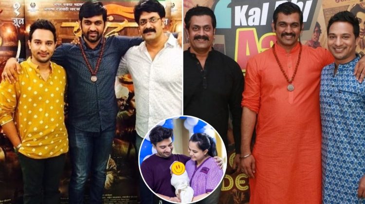 Farzand, Fatteshikast fame Marathi actor Nikhil Raut become a father and he shared photos with baby on social media