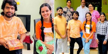 Prathamesh Parab's wife left home for the first time after marriage and she expressed her feelings through a special post on social media.