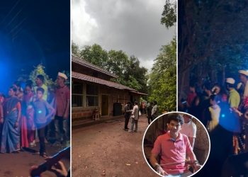 Maharashtrachi Hasyajatra fame actor Nikhil Bane shared video and said villagers helped him for the shooting.