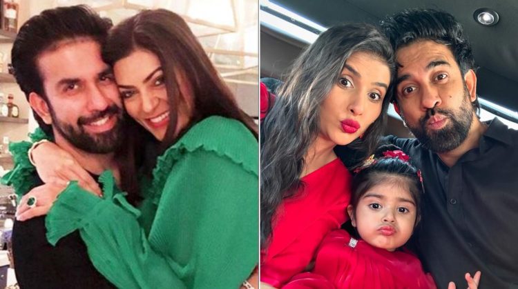 Sushmita Sen's brother Rajeev and his ex-wife gone to Dubai together with their daughter Gianna.