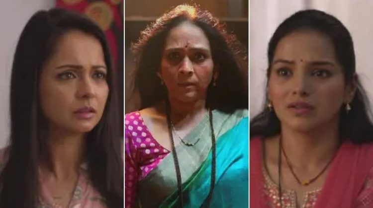 Satvya Mulichi Satavi Mulgi serial update one baby in Netra's stomach and two heartbeats are heard.