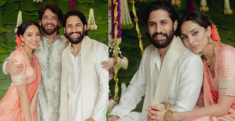 Naga Chaitnya and Shobhita Dhulipala engagement