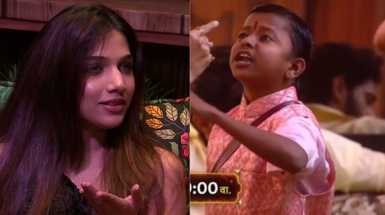 "फुटेजसाठी भांडण करते, गरीब घनःश्याम", जान्हवी-छोटी पुढारीने एकमेकांची लाज, अक्कल काढल्यानंतर प्रेक्षक म्हणाले, "तुला जेलमध्येच..." | janhvi killekar ghanshyam darwade fight