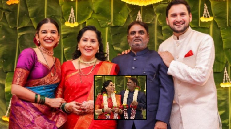 Seema Chandekar on wedding