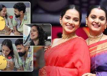 Marathi actress Titeeksha Tawde shared a special video of her sister Khushboo’s daughter birthday.