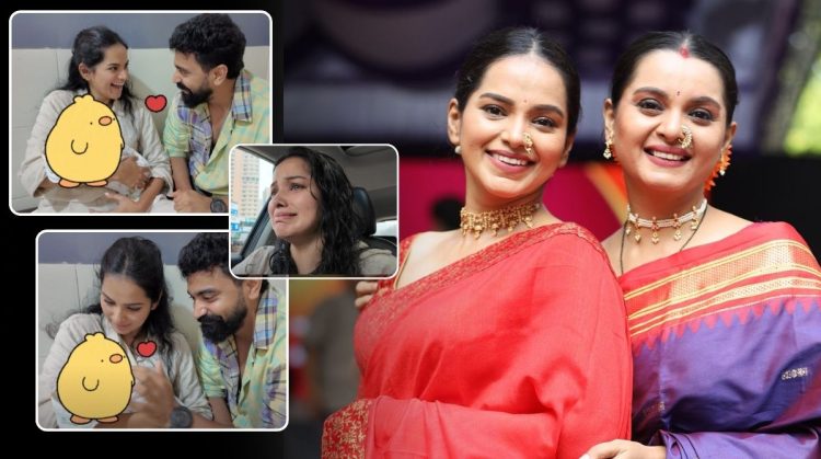 Marathi actress Titeeksha Tawde shared a special video of her sister Khushboo’s daughter birthday.