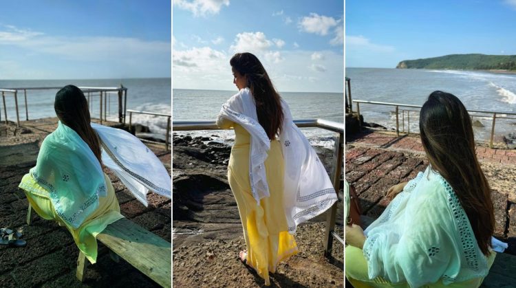 Apurva Nemlekar visited the cremation site of her brother and father and shared an emotional post about it on social media