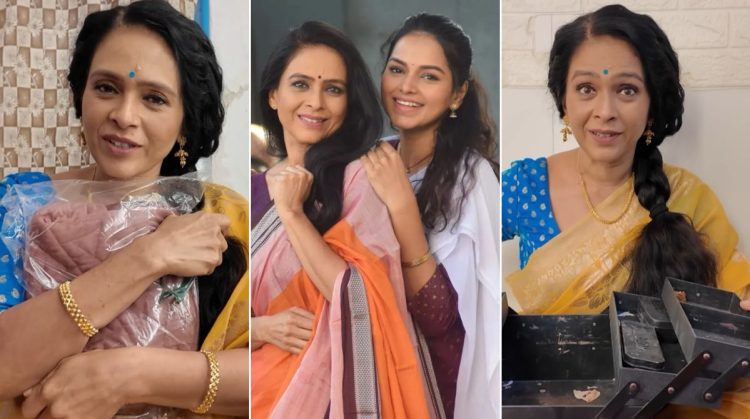 Satvya Mulichi Satavi Mulgi serial fame actress Titeeksha Tawde shared video about Aishwarya Narkar vanity bag.
