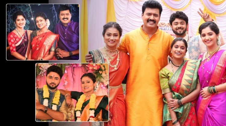 Raja Ranichi Ga Jodi serial fame Marathi actress Aishwarya Shinde got married and shared her photos on social media.