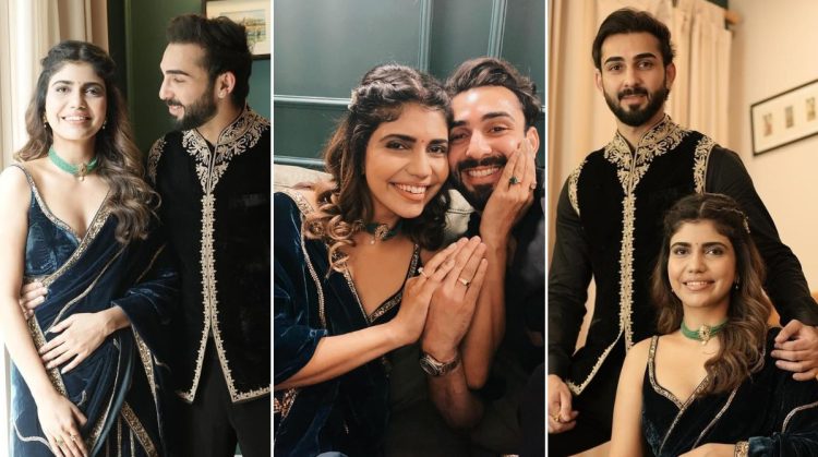 Yeh Hai Mohabbatein fame actor Abhishek Verma and Iditri Goyal Engagement photo viral on social media