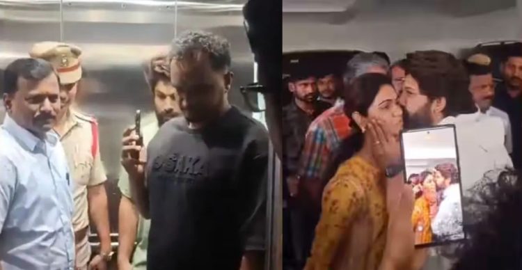netizens reacted on allu arjun arresting