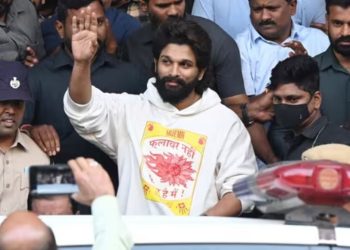 Pushpa 2 fame Allu Arjun released after a day in police custody in the case of women death in stampede.