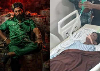 Allu Arjun Pushpa 2 The Rule premiere boy injured in a stampede reportedly on ventilator.