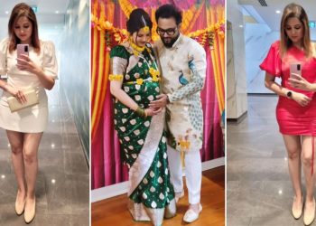 Man Udhan Varyache serial fame Neha Gadre going to be a mother she shared baby shower photo on social media