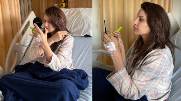 Himanshi Khurana Admitted