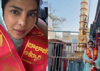 Priyanka Chopra Seeks Blessings