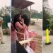 Actress vallari viraj shared a video of the artist playing cricket on the set of navri mile hitlerla