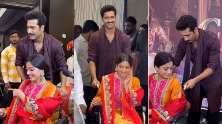 Vicky Kaushal helped Rashmika Mandana