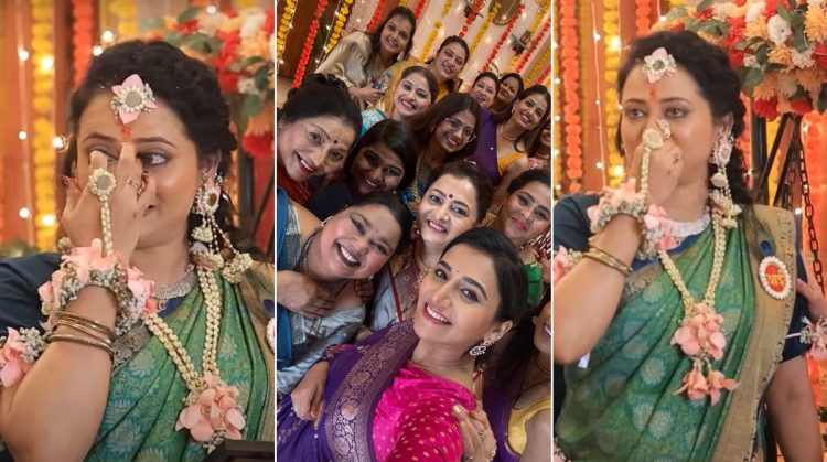 Tharala tar mag fame actress Monika Dabade expressed an emotional reaction about the baby shower on the sets of serial.